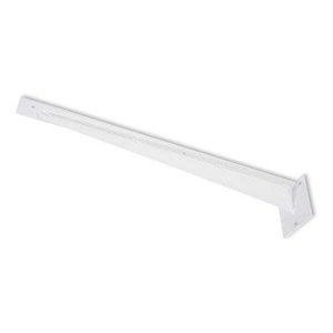 2 Suportes de Mármore e Madeira Invisível 20cm N-1 Forsul Branco