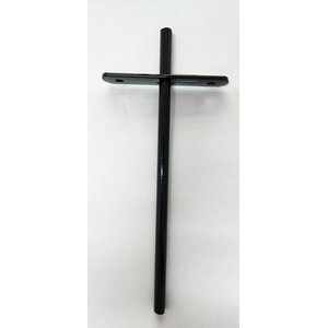 3 Suportes para Prateleira Invisível 20cm N-2 Forsul Dourado