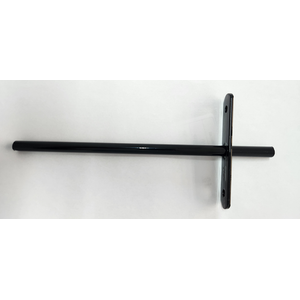 2 Suportes para Prateleira Invisível 25cm N-3 Forsul Preto