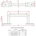 Ver imagem 2 de Puxador 10cm N-3 Forsul Dourado