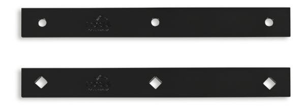 Par Chapa para emenda de viga 40cm N-2 Forsul Preta