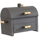 Ver imagem 2 de Churrasqueira Brasa Grill Mini N02 Preta - Eliza
