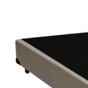 Ver imagem 2 de Base Box Solteirão Blindado NK Camas Sintético Bege 40x96x203