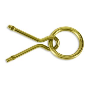 2 Argolas para Chumbar Forsul Dourado