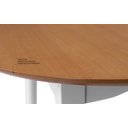 Ver imagem 4 de MESA REDONDA COM 4 CADEIRAS MIMO 90CM JATOBA E VERDE SALVIA