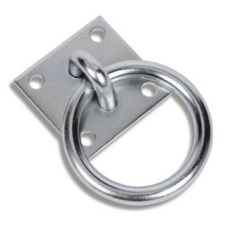 Argola para Parafusar Chapa 6x6cm N-1 Forsul Prata - 1