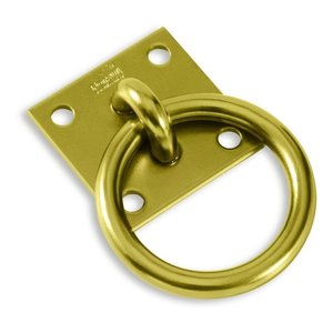 Argola para Parafusar Chapa 6x6cm N-1 Forsul Dourado