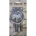 Ver imagem 1 de Kit Argola Parafusar N-1 (argola e Parafusos) Prender Animal Navio Avião Prata