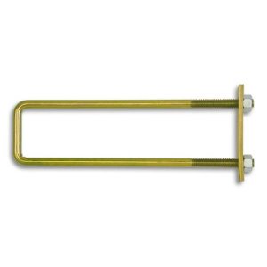 Grampo 25x5cm 7/16 N-3 Forsul Tesoura Ferragem Telhado Dourado