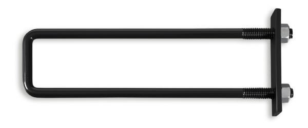 Grampo 30x8cm 7/16 N-1 Forsul Tesoura Ferragem Telhado Preto