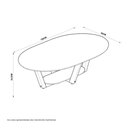 Ver imagem 3 de Mesa de Centro Elegance Off White e Nature Tebarrot