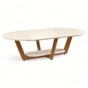 Ver imagem 2 de Mesa de Centro Elegance Off White e Nature Tebarrot