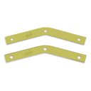 Ver imagem 1 de Par Meia Lua 35cm Linha Leve Forsul Tesoura Ferragem para Telhado Dourado