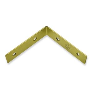 Chapa L para Emenda de Viga e Coluna 30x30cm N-3 Forsul Dourada