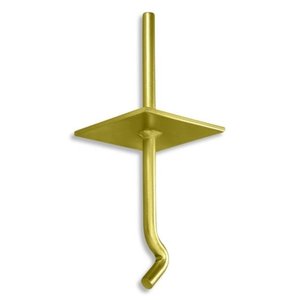 Suporte de Coluna 20x20cm N-3 Forsul Ferragem Telhado Dourado