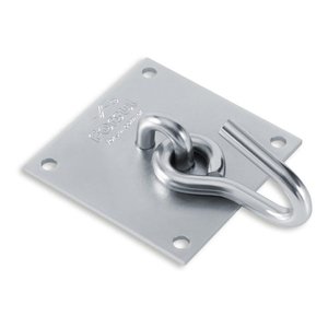 Gancho de Rede Parafusar Chapa 10x10cm N-2 Forsul Prata