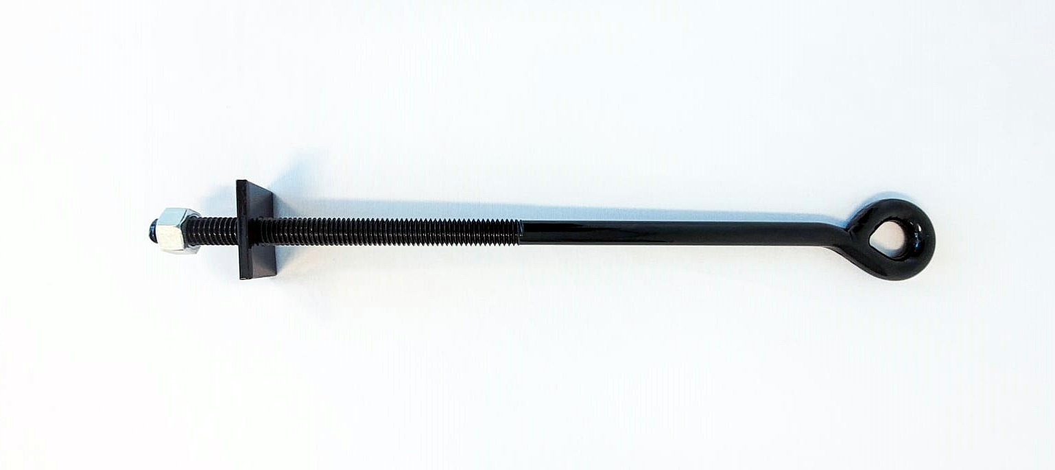 Esticador / cordoalha 1/2 30cm N-2 Forsul Preto - 1