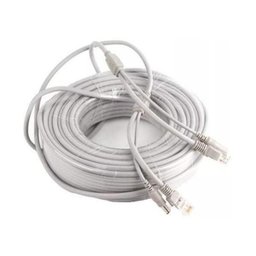 Cabo Para Câmera Ip 50 Mts - 4 Cabo Para Câmera Ip 50 Mts - 4