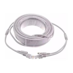 Cabo Para Câmera Ip 50 Mts - 3 Cabo Para Câmera Ip 50 Mts - 3
