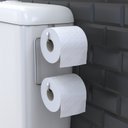 Ver imagem 2 de Porta Papel Higiênico Caixa Acoplada Suporte Cromado Arm