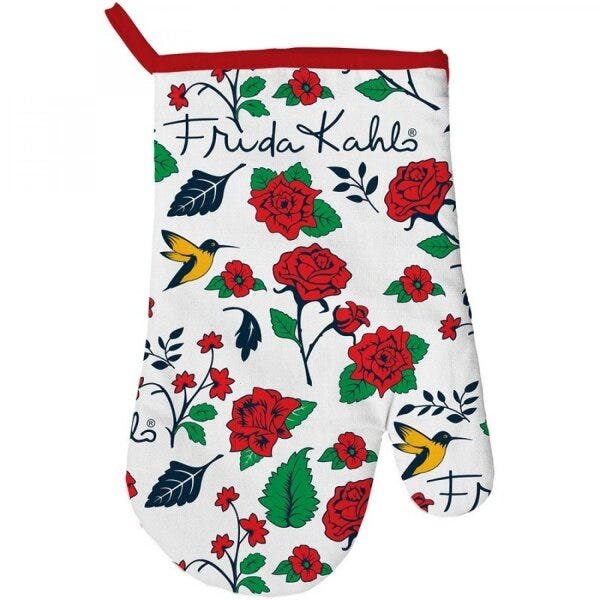 Luva de Algodão Frida Kahlo Birds And Flowers 18cm x 3cm x 29cm Urban - 1