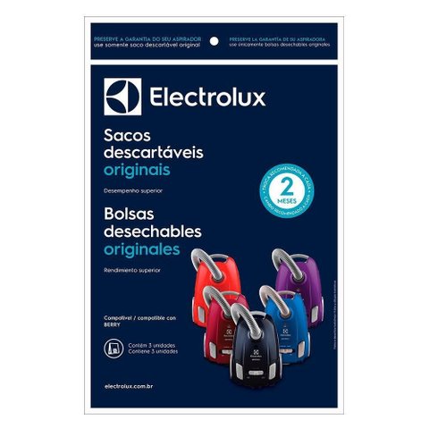Saco Descartável Electrolux Berry 142205