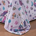 Ver imagem 5 de Manta Cobertor Solteiro Infantil Astronauta 1,50x2,20 Soft Flannel Macio Menino