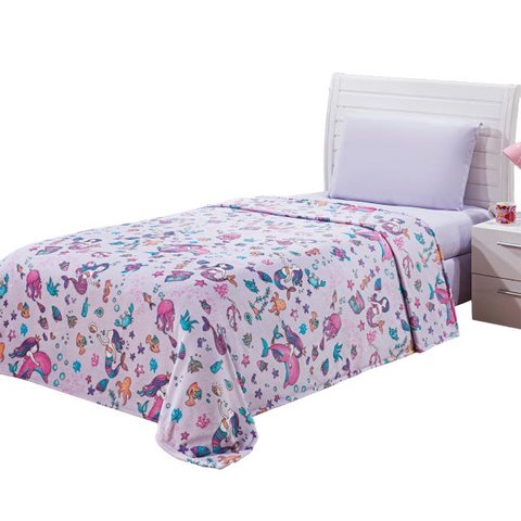 Manta Cobertor Solteiro Infantil Astronauta 1,50x2,20 Soft Flannel Macio Menino