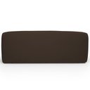 Ver imagem 7 de Sofá 2 Lugares Orgânico para Sala de Estar Living 170cm Heidy F04 Veludo Marrom - Lyam Decor