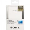 Carregador Portátil USB 3400mAh Cp-V3B Branco Sony - 3