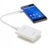 Carregador Portátil USB 3400mAh Cp-V3B Branco Sony - 2