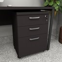 Ver imagem 1 de Gaveteiro 3 Gavetas e Trava com Rodízios e Puxadores