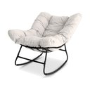 Ver imagem 5 de Cadeira Poltrona de Balanço Nut Chair Acquablock Sala Quarto