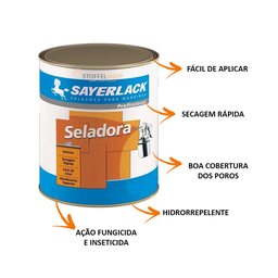Seladora Madeira Sayerlack 900ml - 3