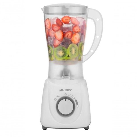 Liquidificador Mallory 600W 2 Velocidades Branco 110V