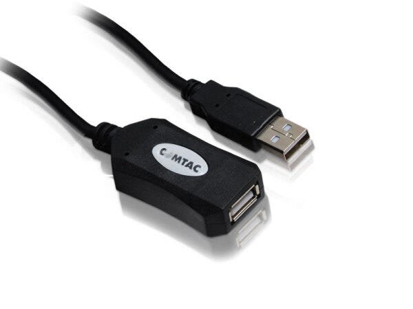 Cabo Extensor USB 2.0 AM AF - 10 Metros Comtac 9157 - 1