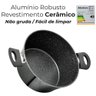 Conjunto de Panelas de Indução Antiaderente Cerâmica Viena Preto 5 Peças - Casambiente - 5