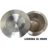 Cuba Cozinha Gourmet Pia Aço Inox E Acessórios/ Kit Escorredor + Lixeira de Lixo Embutida Novidade A - 4