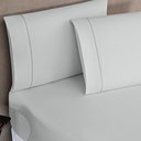 Ver imagem 3 de Jogo de Cama Elegance King 03 Peças - Cinza.