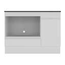 Ver mais imagens de Balcão Cozinha para Cooktop+forno 105cm 1 Porta 1 Gaveta C/rodapé Veneza Multimóveis Mp2295 -