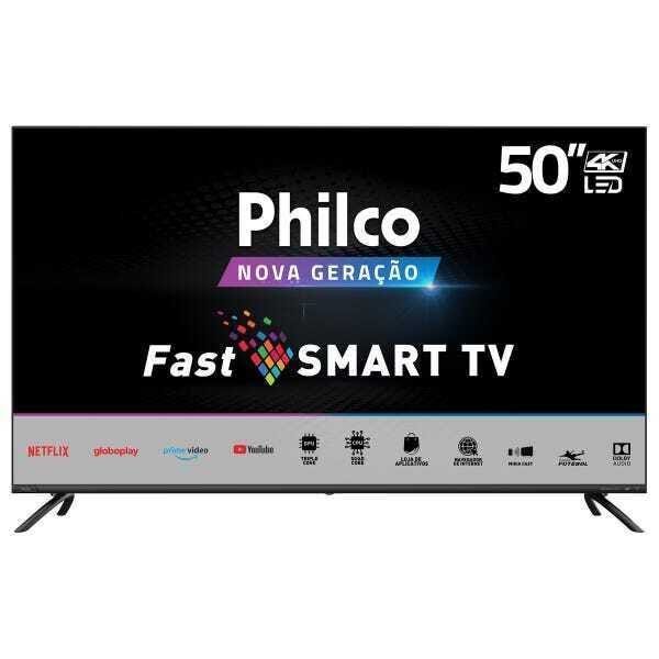 Smart TV Philco 50 Polegadas PTV50G70Sblsg 4K LED - Netflix Bivolt