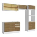 Ver imagem 2 de Cozinha Completa 270008 Com Armário E Balcão Branco/Rustic