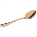 Ver imagem 3 de Kit Jogo de Colher Refeição Gold Rose 12pç Inox Rústico Luxo