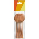 Ver imagem 4 de Kit Jogo de Colher Refeição Gold Rose 12pç Inox Rústico Luxo