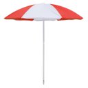 Ver imagem 1 de Guarda Sol Sombreiro 2,7m Com Abertura Retrátil Viagem Verão Praia Piscina Camping Vermelho Importwa