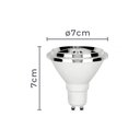 Ver imagem 2 de Lâmpada Led Nordecor Ar70 Dimerizável 4,8w Gu10 Alto Irc 95 220v 2700k Luz Amarela