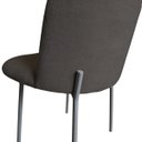 Ver imagem 6 de Kit 4 Cadeiras Sala de Jantar Base Fixa Aço Cinza Elana Jvb Móveis: Cinza