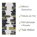 Ver imagem 6 de Adesivo de Parede Decoração Prédios Cidade a Noite