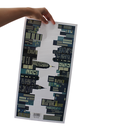 Ver mais imagens de Adesivo de Parede Decoração Prédios Cidade a Noite