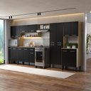 Ver imagem 1 de Armário de Cozinha Compacta Arizona Linea Carraro Carvalho com Preto